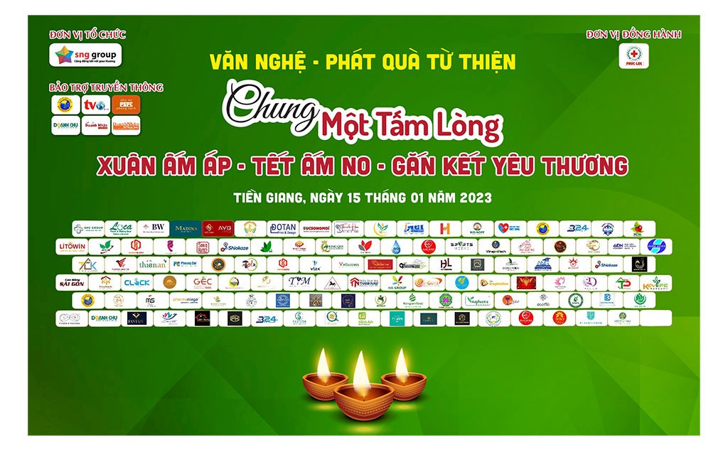 Hội chữ thập đỏ Phúc Lộc cùng Cộng đồng kết nối giao thương SNG GROUP phát quà từ thiện Chung mộ tấm lòng Xuân ấm áp Tết ấm no Gắn kết Yêu thương tại Tiền Giang 