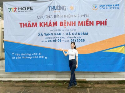 Quỹ Hope & Sun For Life - Chương trình thiện nguyên Thăm Khám Bệnh Miễn Phí tại xã Yang Mao & xã Cư Drăm, huyện Krông Bông, tỉnh Đắk Lắk