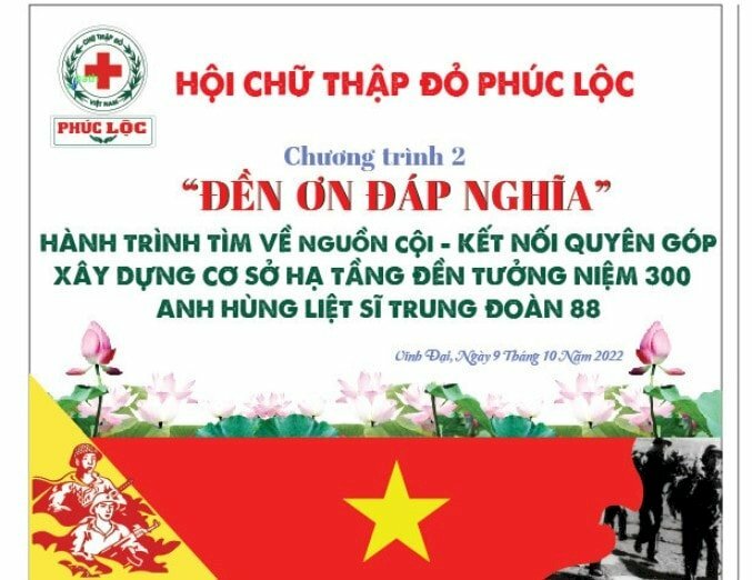 Từ thiện Hội chữ thập đỏ Phúc Lộc 