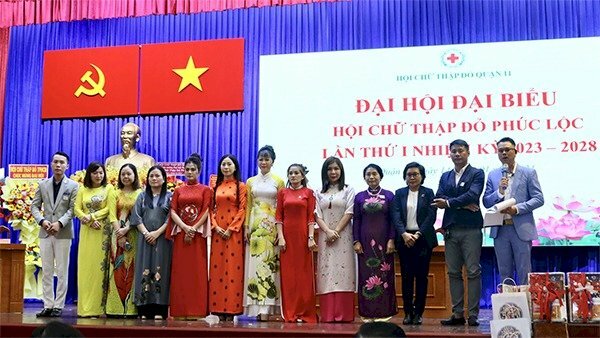 Ra mắt Ban Chấp hành Hội Chữ thập đỏ Phúc Lộc, nhiệm kỳ 2023 - 2028